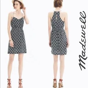 Madewell Daylight Silk Ikat Bloom Tribal Dress